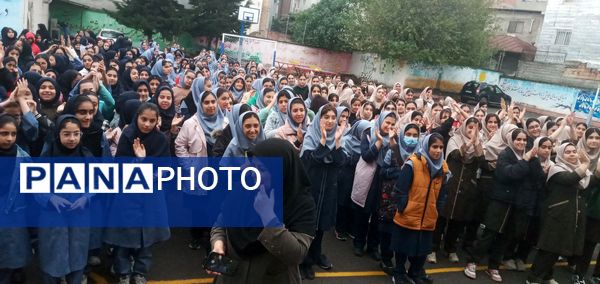 جشن روز مازندران در مدرسه شهید بهداشت قائمشهر