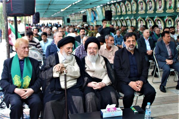 آیین سالگرد شهید آیت الله سعیدی و شهدای سادات استان قم 