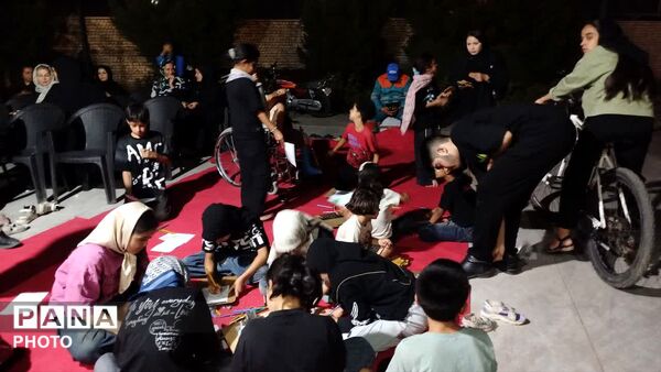 موکب پارک زائر در صد و بیست و نهمین شب
