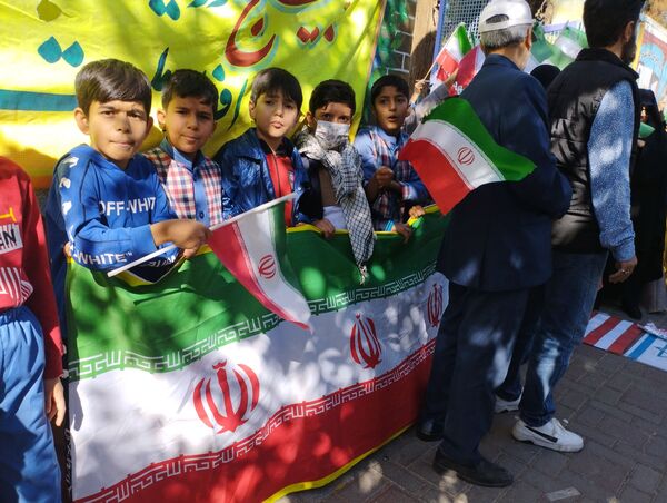 راهپیمایی ۱۳ آبان در فریمان