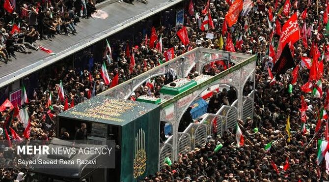عزیمت کاروان خامنه‌ای به بهشت هشتم