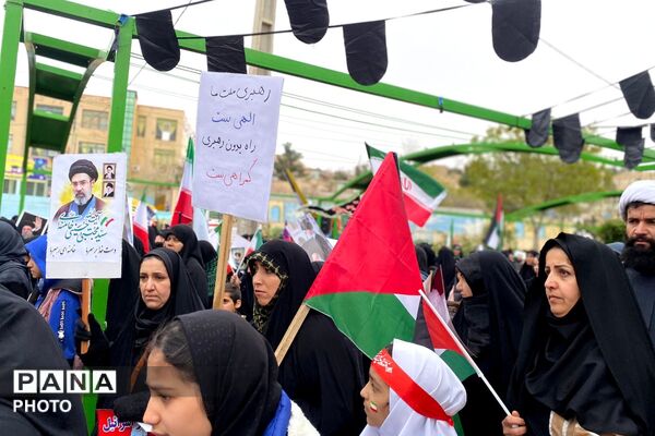  راهپیمایی باشکوه روز قدس در شهرستان پیشوا