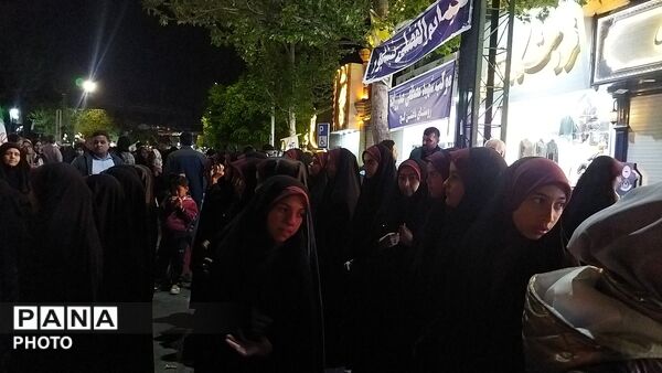 موکب مردمی شهید مصطفی صدر زاده پنجاه شب میزبان وطن پرستان نیشابوری 