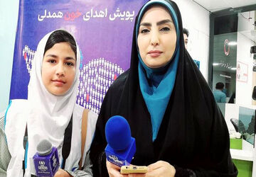 اهدای خون اصحاب رسانه بوشهر به‌مناسبت هفته بسیج 
