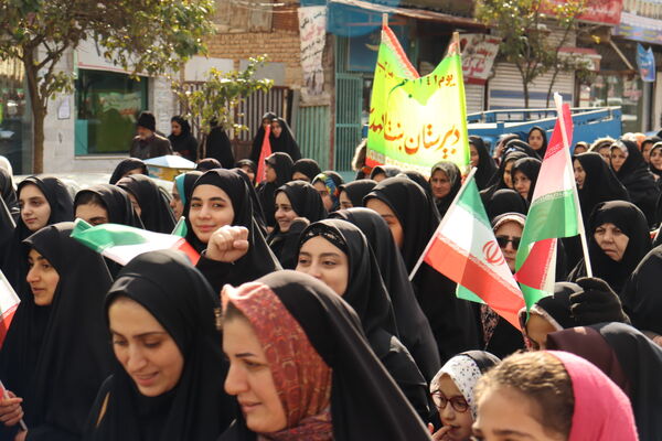 راهپیمایی ۲۲ بهمن بخش بندپی شرقی