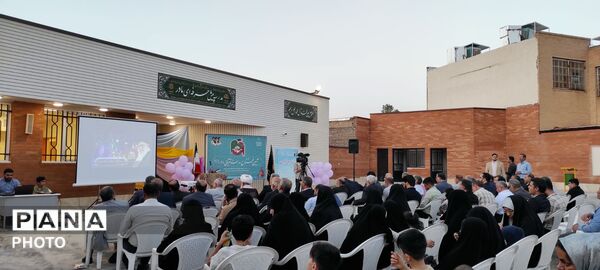 آئین افتتاحیه مدرسه پیش حرفه‌ای مادر در شهر جعفریه