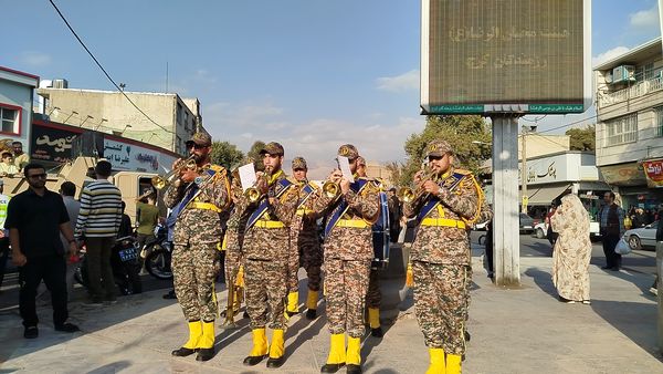 تشییع دو شهید دفاع مقدس در البرز 