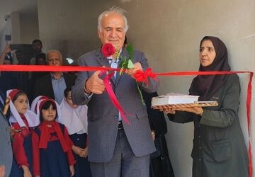 آیین کلنگ زنی فاز ۲هنرستان دخترانه مهندس مصطفی رناسی آموزش و پرورش ناحیه ۵