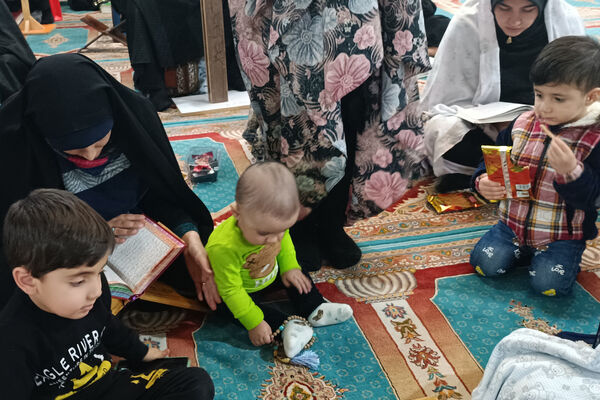 برگزاری مراسم معنوی اعتکاف در شهر صغاد