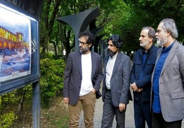 بازدید رئیس سازمان سینمایی از «ایران من، سرای من»