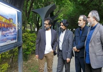 بازدید رئیس سازمان سینمایی از «ایران من، سرای من»
