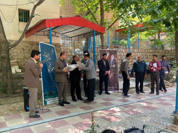 مراسم تجلیل از همکاران فعال حوزه پرورشی شهرستان‌های مانه و سملقان در بوم گردی زو علیا