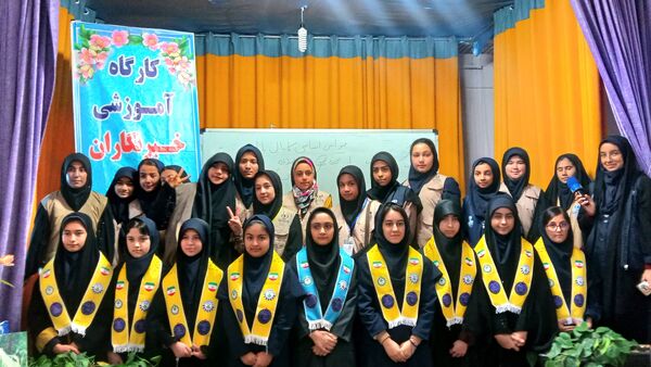 اولین کارآگاه آموزشی خبرنگاران پانا در شهرستان نیشابور 