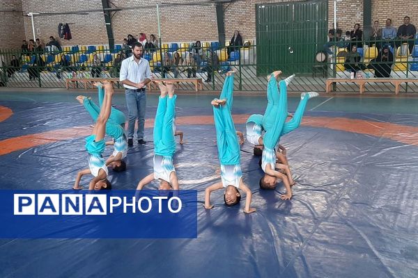 درخشش ژیمناست‌های فیروزکوه در رقابت شهرستانی