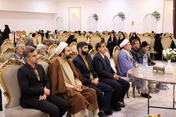 جشن ازدواج‌‌ آسان ۹ زوج بسیجی در گناباد