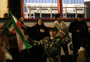 دانش‌آموزان چه پیامی به رژیم غاصب صهیونیستی و آمریکای کودک کش دارند؟