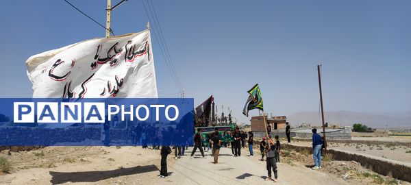 عاشورای حسینی در روستای حسین آباد شیروان