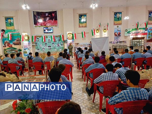 اردوی آموزشی تیراندازی و بازدید از موزه و مزار شهدای گمنام در شهرستان بروجرد