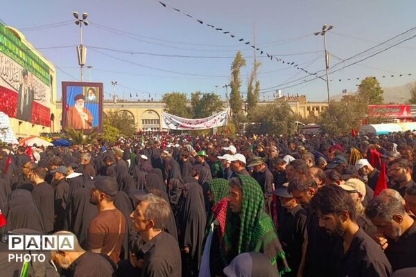 مراسم وداع و بدرقه آقای شهید ایران در مصلی امام خمینی (ره)