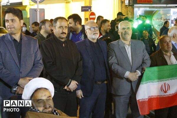 حضور پرشور مردم شهید پرور شهرستان فیروزکوه در پنجاه و چهارمین شب تجمعات 