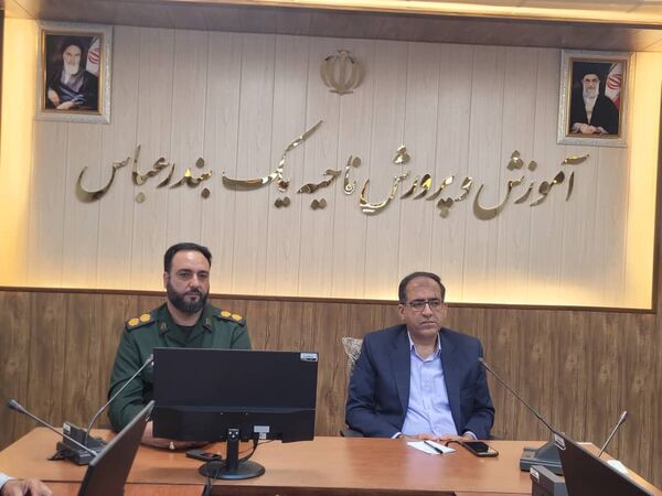 تودیع و معارفه مسئول بسیج دانش‌‌آموزی برادران ناحیه یک بندرعباس