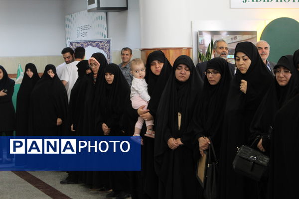 استقبال از خادمین رضوی در یزد