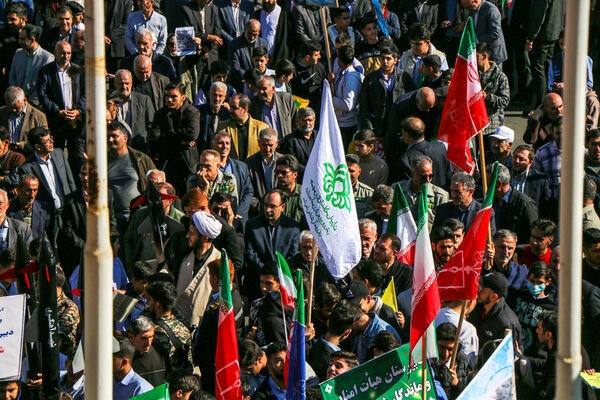 مراسم راهپیمایی ۱۳ آبان در ارومیه