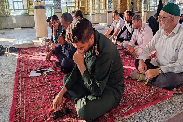 مراسم بزرگداشت و گرامیداشت یاد و خاطره دو تن از شهدای شهر بار نیشابور