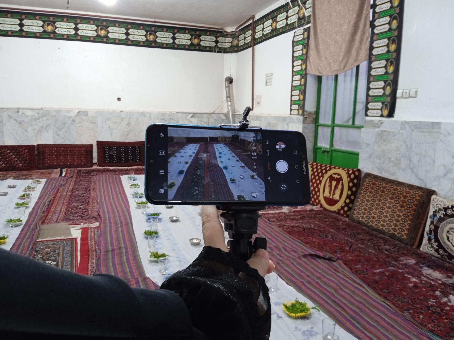  ضیافت افطاری در مسجد چهارده معصوم الغدیر