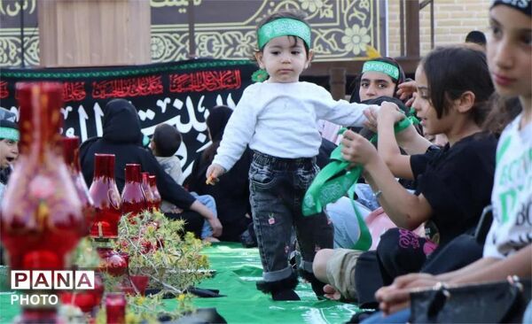 سفره جهانی حضرت رقیه (س) در حرم مطهر قیدار نبی (ع) گسترده شد