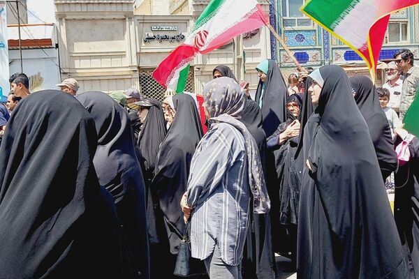 راهپیمایی جمعه خشم و نصر شهرستان قروه
