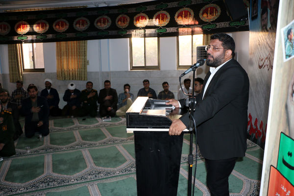 مراسم اربعین شهدای پرواز اردیبهشت در آموزش و پرورش قم