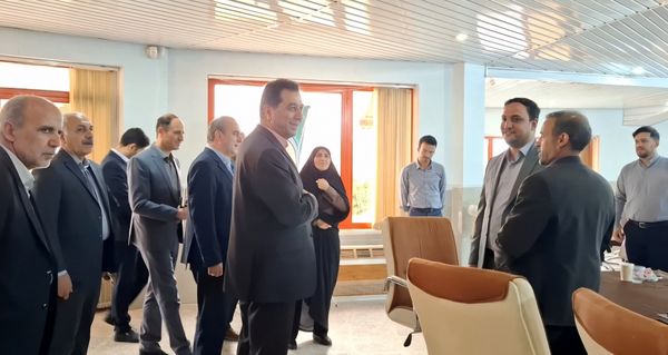 اجلاس رؤسای نواحی و مناطق آموزش و پرورش استان اصفهان در شهرستان چادگان