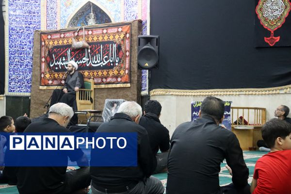 سخنرانی همزمان با شب‌های محرم در مسجد حضرت صاحب الزمان(عج)