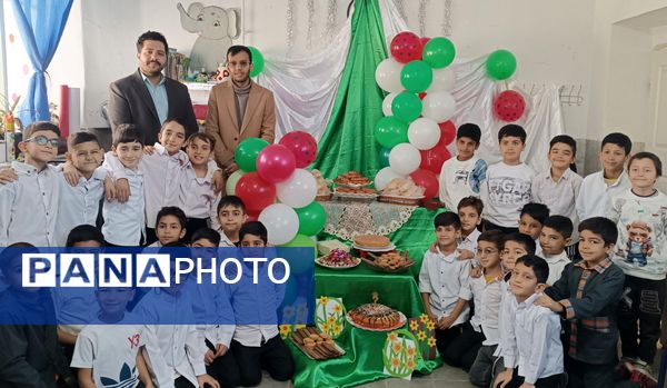 جشن میلاد امام زمان(عج)در دبستان شهید عجمی فدافن کاشمر