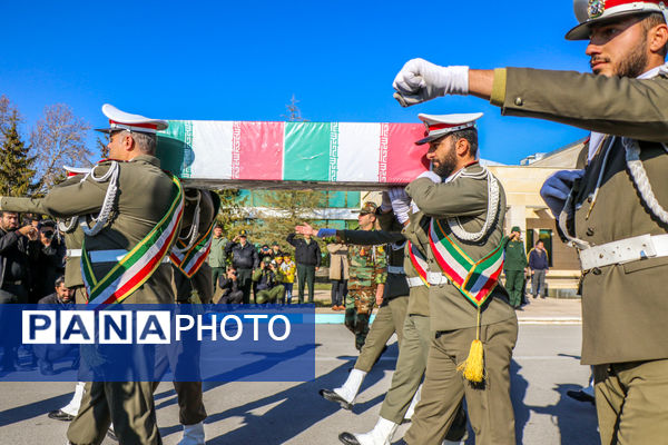  استقبال مردم ارومیه از شهدای گمنام دفاع مقدس
