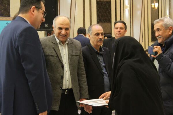  تکریم بازنشستگان در تالار مهستان شهرستان سملقان
