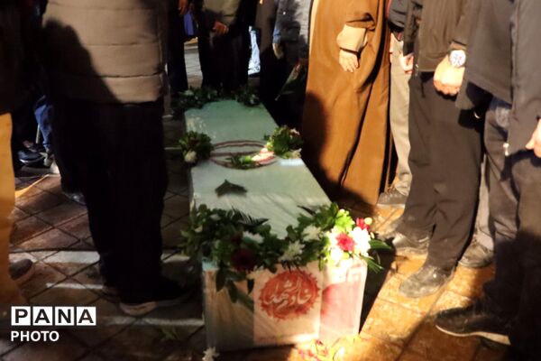 تشییع پیکر مطهر شهید مهدی عمارلو 