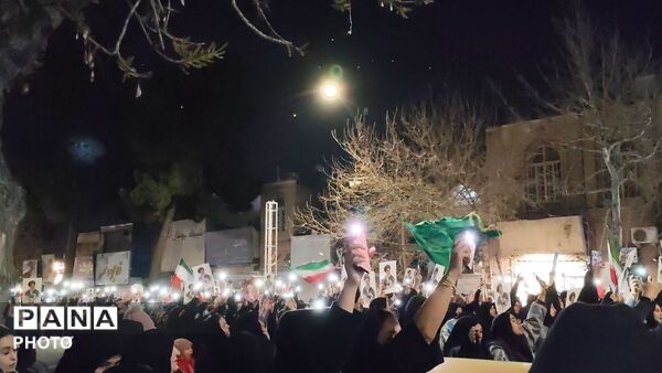 برگزاری سومین روز عزاداری رهبر شهید در نیشابور 