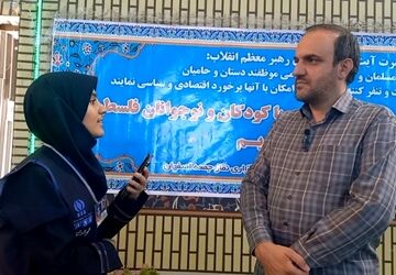 هر چه دانش‌آموزان و نسل آینده ما قوی‌تر باشند می‌توانیم محکم‌تر مقابل دشمن با‌یستیم