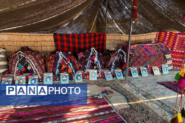 مانور یاوران انقلاب دانش‌آموزان عشایری