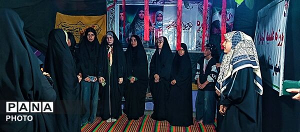 شبی دیگر از تجمعات شبانه با حضور پرشور مردم پلدختر