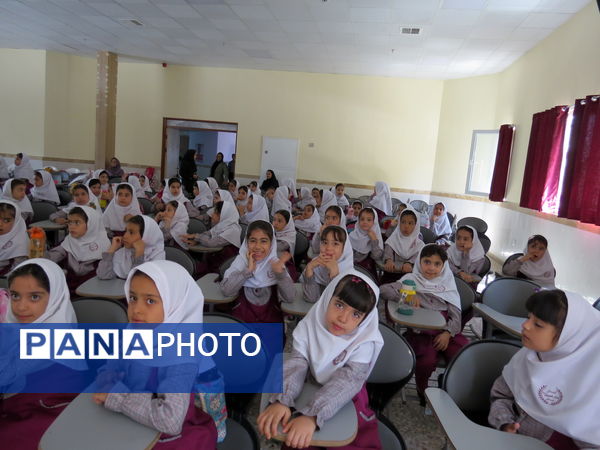 جشن الفبا در مدرسه دخترانه امام خمینی(ره) بجنورد