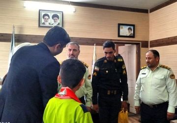 پلیس ناجی دانش‌آموز، امنیت را در کنار انسانیت معنا کرد