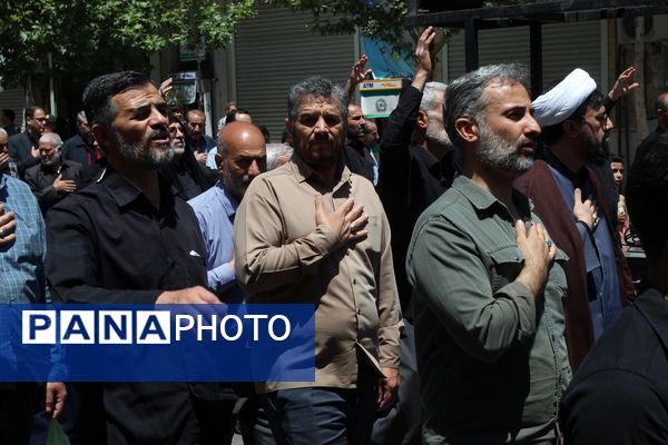 حرکت دسته عزاداری رحلت امام خمینی 