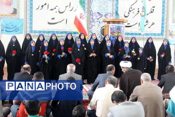 بزرگداشت مقام معلم در نماز جمعه گلوگاه 