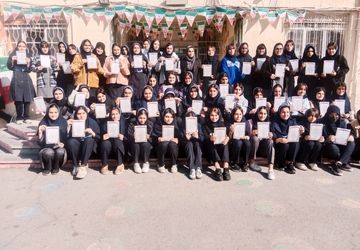 جشن هفته امور تربیتی در مدرسه منتظرقائم فردیس