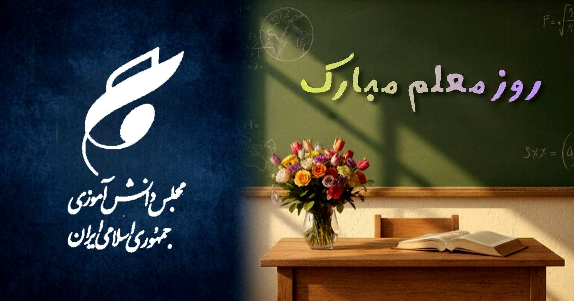 پیام تبریک نمایندگان هرمزگان در مجلس دانش‌آموزی کشور به مناسبت فرا رسیدن روز گرامی داشت مقام معلم
