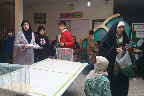 مسابقات رباتیک دانش‌آموزی به مناسبت هفته کانون ها 