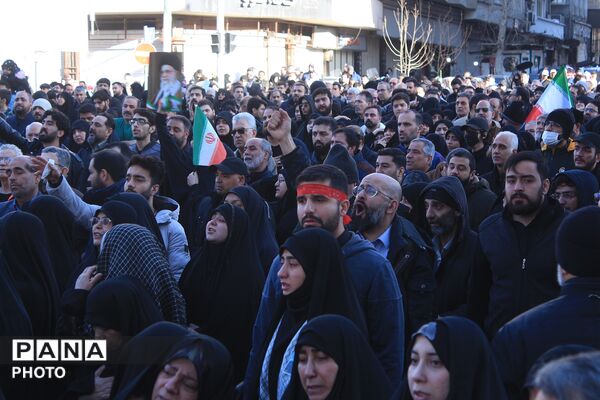 تهران در سوگ رهبر شهید انقلاب